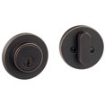 thumbnail image 1 of Sure-Loc DB201-MD 11P Modern Solid Brass Single Cylinder Keyed Entry Deadbolt - Bronze, 1 of 3