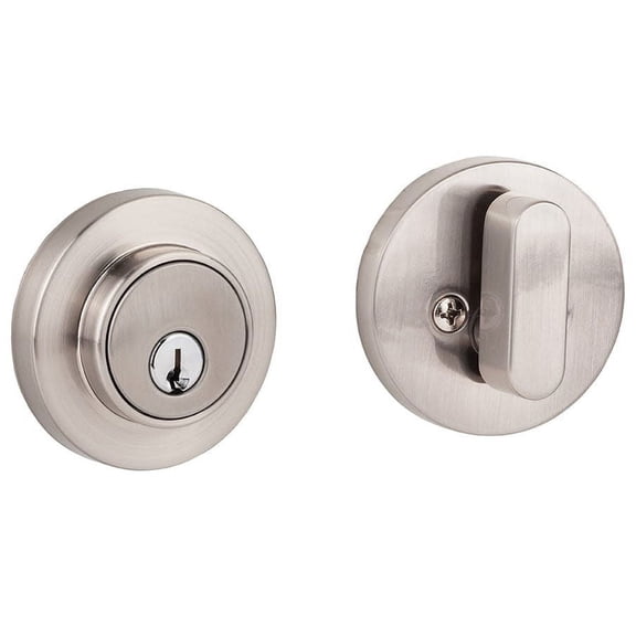 Sure-Loc Db201-Md Modern Solid Brass Single Cylinder Keyed Entry Deadbolt - Satin