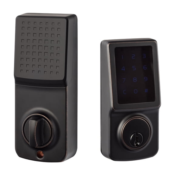 Sure-Loc Dk201-Tszw Electronic Keyless Entry Single Cylinder Deadbolt - Bronze