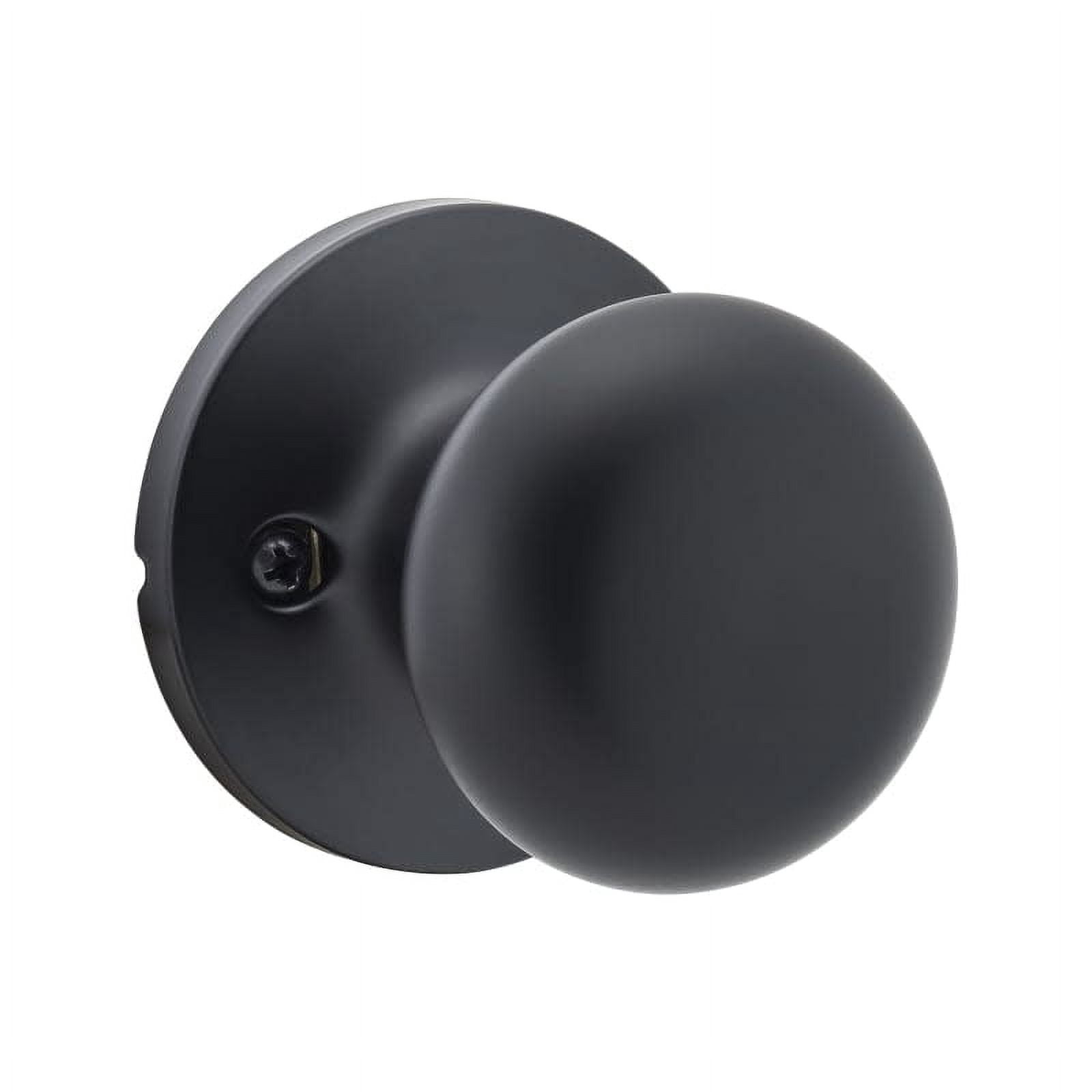 Sure-Loc DU100 FBL Durango Non-Turning One-Sided Dummy Door Knob - Black