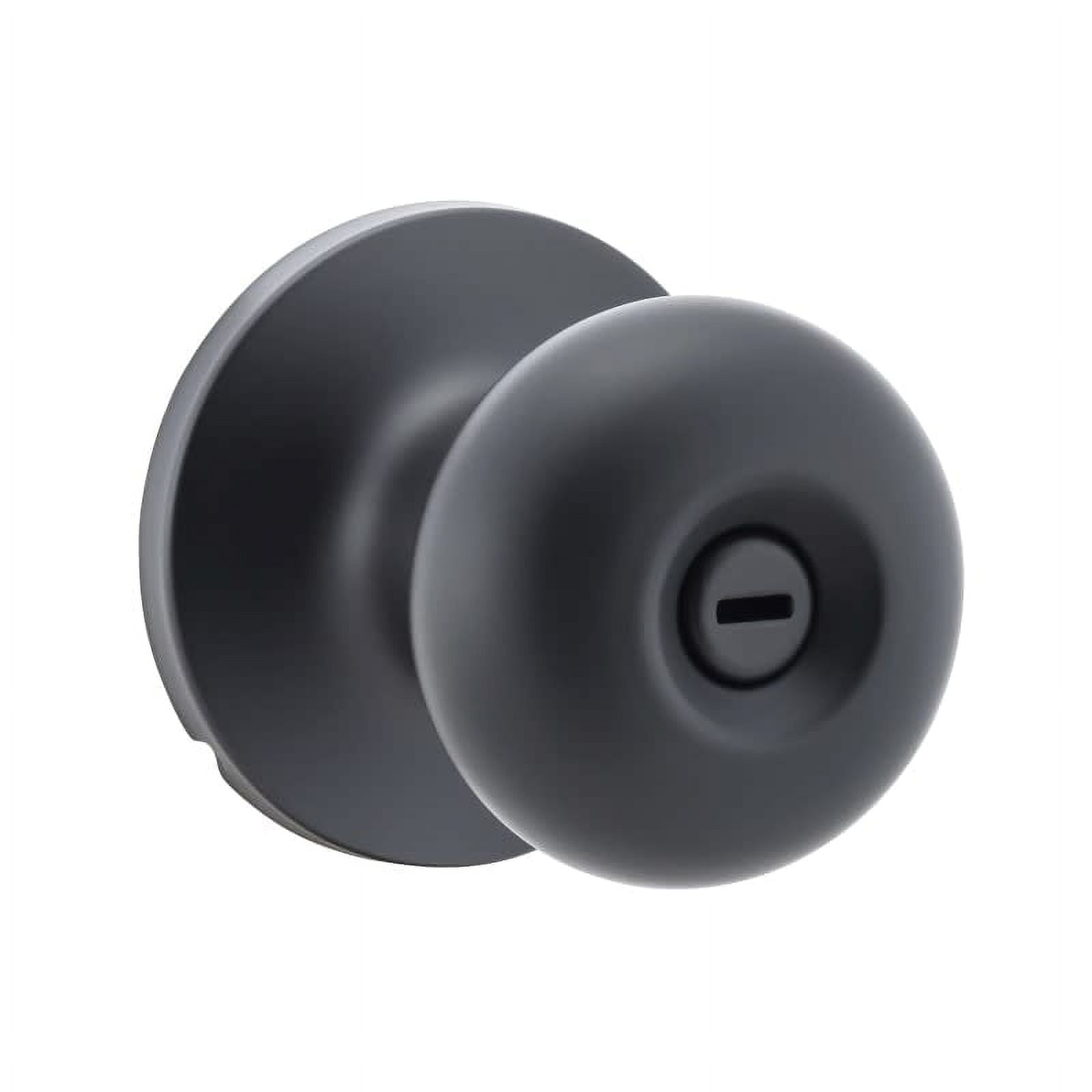 Sure-Loc DU102 FBL Durango Privacy Door Knob Set - Black