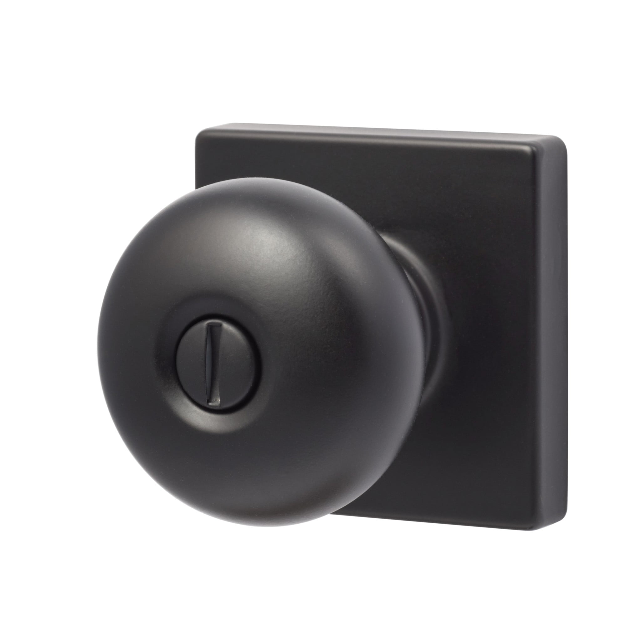 Sure-Loc DU102-SQ FBL Durango Privacy Door Knob Set - Black