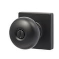 thumbnail image 1 of Sure-Loc DU102-SQ FBL Durango Privacy Door Knob Set - Black, 1 of 1