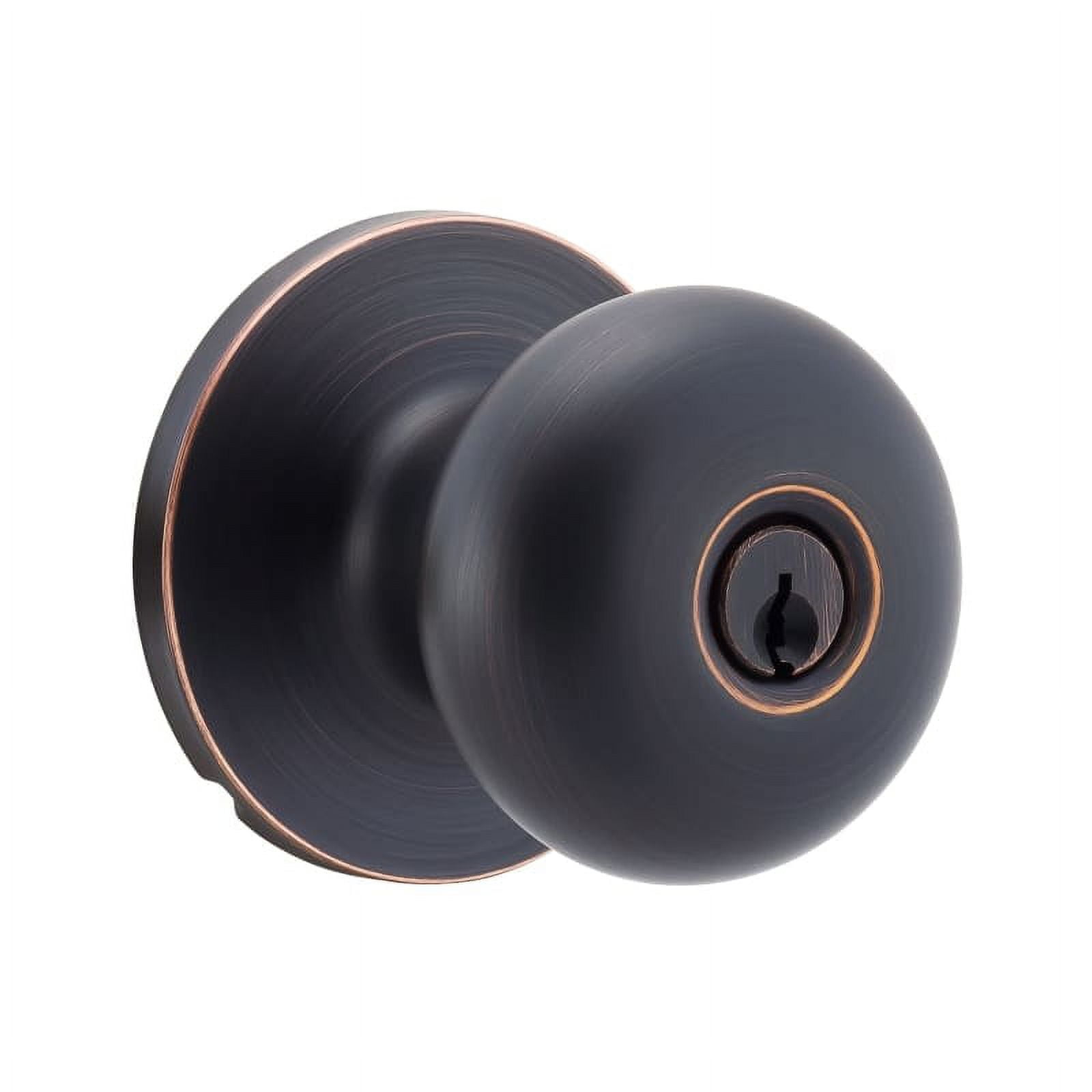 sure-loc hardware contemporary series keyed door knob