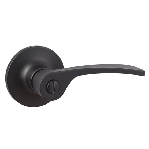 Sure-Loc Eg102 Edge Privacy Door Lever Set - Black