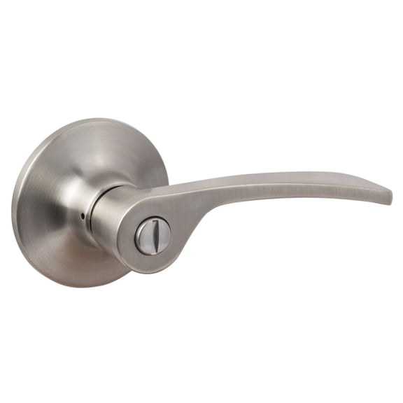 Sure-Loc EG102 15 Edge Privacy Door Lever Set - Nickel