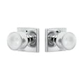 thumbnail image 1 of Sure-Loc Hardware BG102-SQ 26 Bergen Square Privacy Knob, Polished Chrome, 1 of 2
