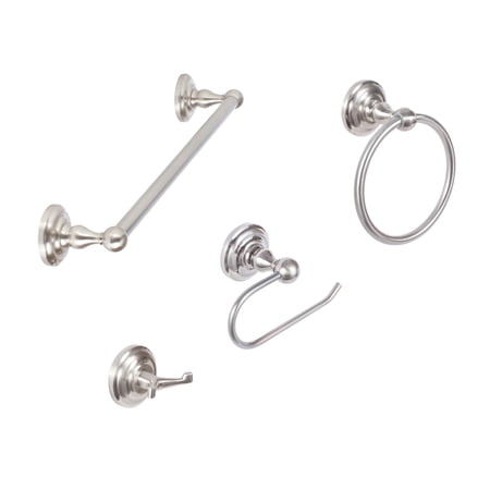 Sure-Loc BL-SET-PH1 15 Boulder 4 Piece Bathroom Package - Nickel