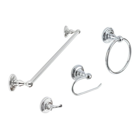 Sure-Loc Bl-Set-Ph1 Boulder 4 Piece Bathroom Package - Chrome