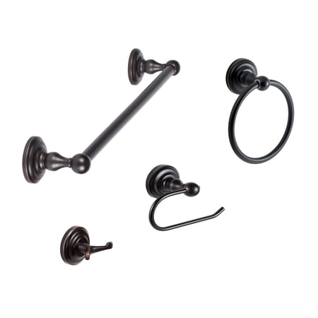 Sure-Loc Hardware Boulder 4 Piece Bathroom Hardware Set