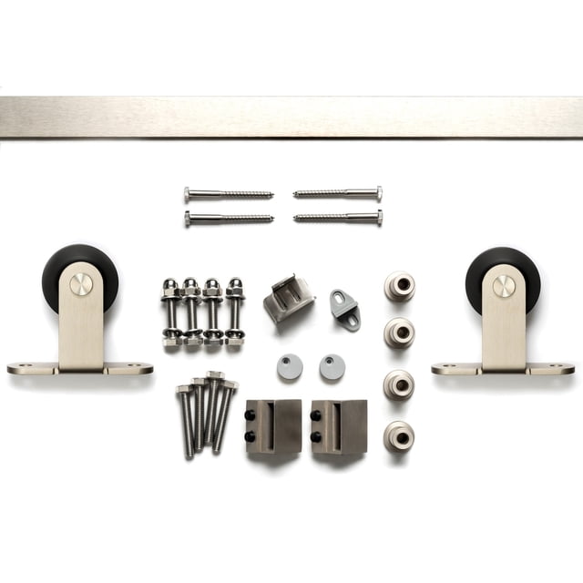 Suretrack Rails Sure-Loc Hardware, Inc. Barn Door Track System with Strap Roller 15 ...