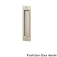thumbnail image 1 of Sure-Loc Hardware, Inc. Sure-Loc Satin Nickel Barn Door Hardware Kit Flush Barn Door Handle - Satin Nickel - 8", 1 of 5