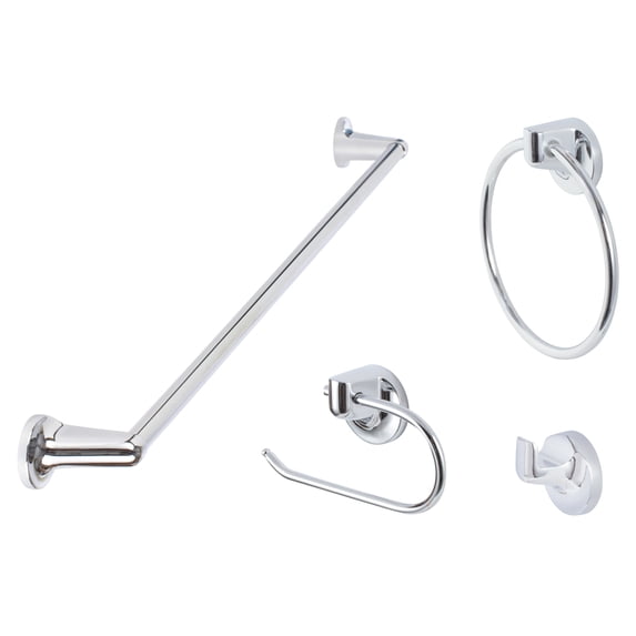 Sure-Loc Hardware Sierra 4 Piece Bathroom Hardware Set