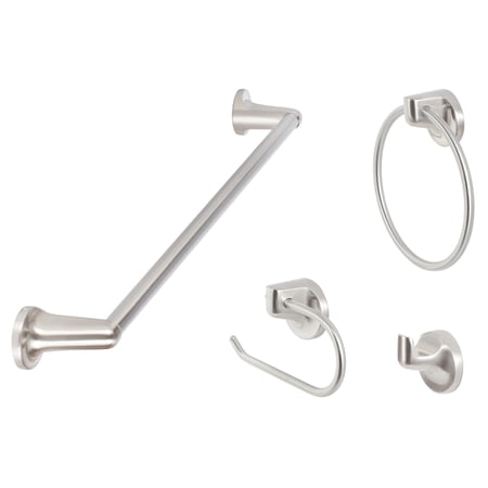 Sure-Loc SA-SET-PH1 15 Sierra 4 Piece Bathroom Package - Nickel