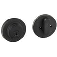 thumbnail image 1 of Sure-Loc DB201-MD FBL Modern Solid Brass Single Cylinder Keyed Entry Deadbolt - Black, 1 of 4
