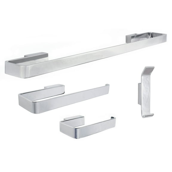 Sure-Loc Hardware Vaasa 4 Piece Bathroom Hardware Set