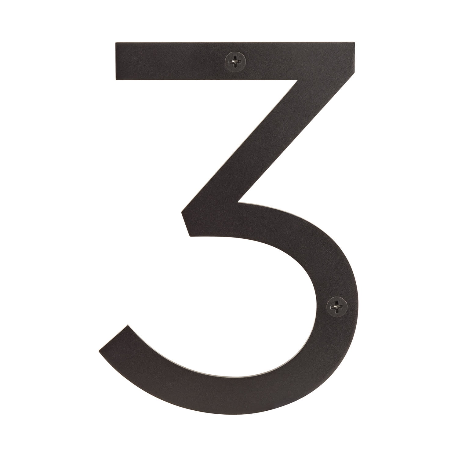 Sure-Loc Hnss6-3 6" Tall Address House Number '3' - Bronze