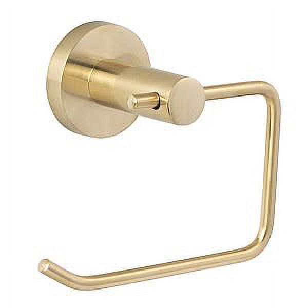 Sure-Loc LG-PH1 SB Lugano Wall Mounted Euro Toilet Paper Holder - Brass