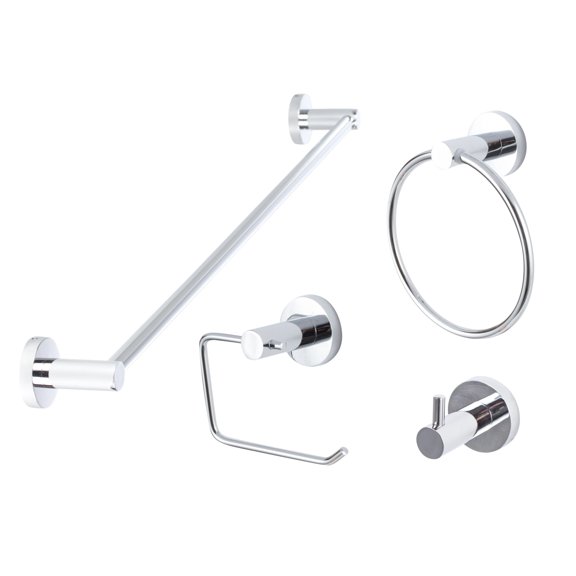 Sure-Loc LG-SET-PH1 26 Lugano 4 Piece Bathroom Package - Chrome