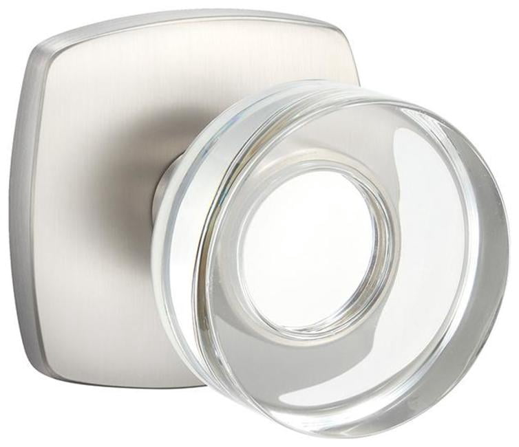 Sure-Loc LU100 15 Luna Non-Turning One-Sided Dummy Door Knob - Nickel