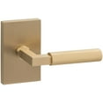 thumbnail image 1 of Sure-Loc LV100 SB GRIP-KN SB Levanto Non-Turning One-Sided Dummy Door Lever - Brass, 1 of 1