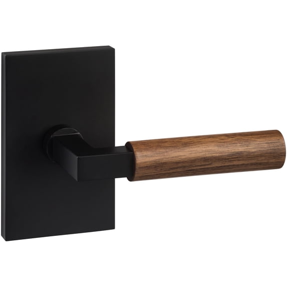 Sure-Loc LV100 FBL GRIP-WN Levanto Non-Turning One-Sided Dummy Door Lever - Flat Black /