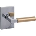 thumbnail image 1 of Sure-Loc LV100 26 GRIP-SM SB Levanto Non-Turning One-Sided Dummy Door Lever - Brass, 1 of 1