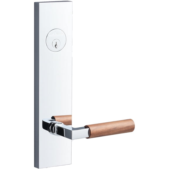 Sure-Loc LV307 26-GRIP WN Levanto Single Cylinder Keyed Entry Lever Set And Deadbolt Combo