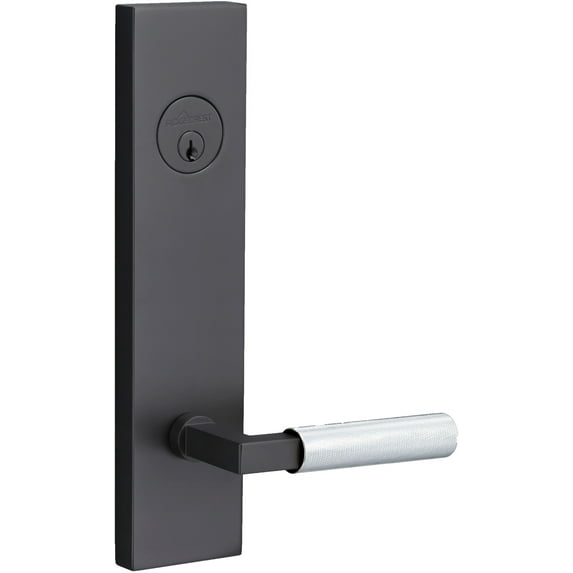 Sure-Loc LV307 FBL-GRIP KN 26 Levanto Single Cylinder Keyed Entry Lever Set And Deadbolt