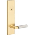 thumbnail image 1 of Sure-Loc LV307 SB-GRIP KN 15 Levanto Single Cylinder Keyed Entry Lever Set And Deadbolt, 1 of 7