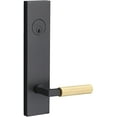 thumbnail image 1 of Sure-Loc LV307 FBL-GRIP KN SB Levanto Single Cylinder Keyed Entry Lever Set And Deadbolt, 1 of 7