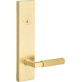 thumbnail image 1 of Sure-Loc LV307 SB-GRIP SKN SB Levanto Single Cylinder Keyed Entry Lever Set And Deadbolt, 1 of 7