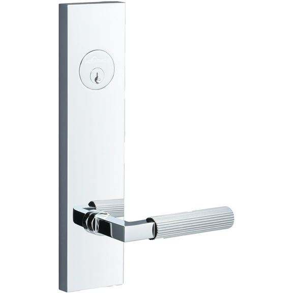 Sure-Loc LV307 26-GRIP SKN 26 Levanto Single Cylinder Keyed Entry Lever Set And Deadbolt