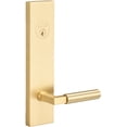 thumbnail image 1 of Sure-Loc LV307 SB-GRIP SM SB Levanto Single Cylinder Keyed Entry Lever Set And Deadbolt, 1 of 7