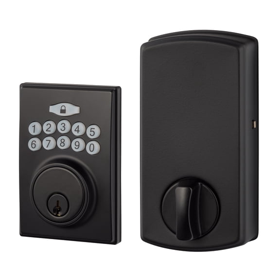 Sure-Loc Modern Electronic Deadbolt Black Matte