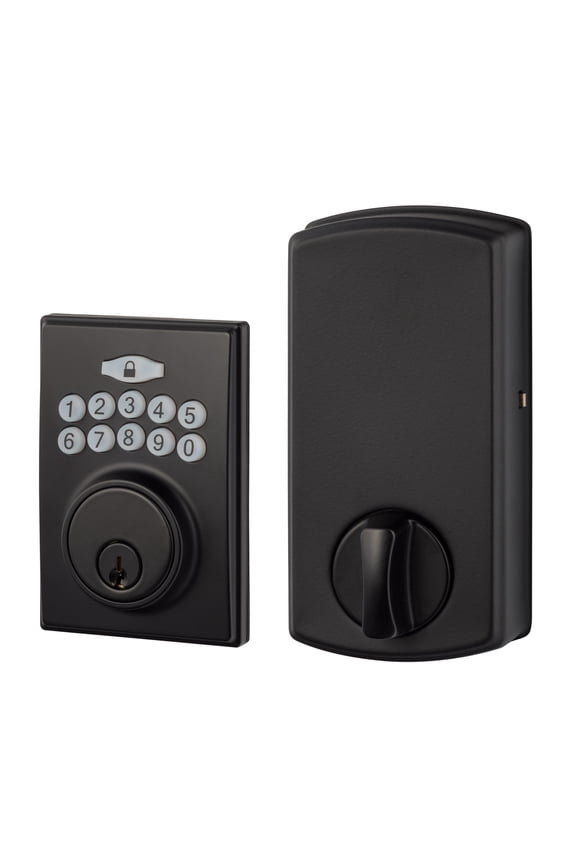 Sure-Loc Modern Electronic Deadbolt Black Matte