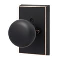 thumbnail image 1 of Sure-Loc Oakley Privacy Knob Flat black, 1 of 1