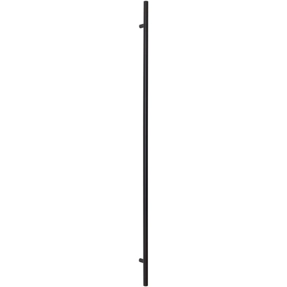 Sure-Loc PL-1RD48 FBL Round 36" Center To Center Single Door Pull - Black