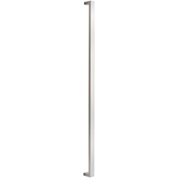 Sure-Loc Pl-1Sq72 Square 72" Center To Center Single Door Pull - Satin Stainless
