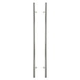 thumbnail image 1 of Sure-Loc PL-2RD72 26 Round 60" Center To Center Single Door Pull - Chrome, 1 of 1