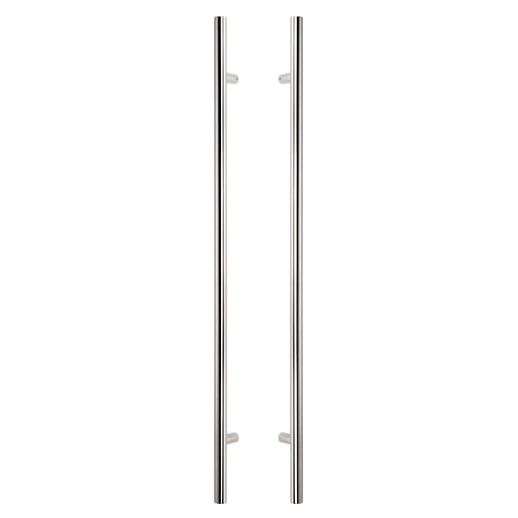 Sure-Loc PL-2RD72 26 Round 60" Center To Center Single Door Pull - Chrome