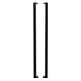 thumbnail image 1 of Sure-Loc Pl-2Sq72 Square 72" Center To Center Single Door Pull - Black, 1 of 1