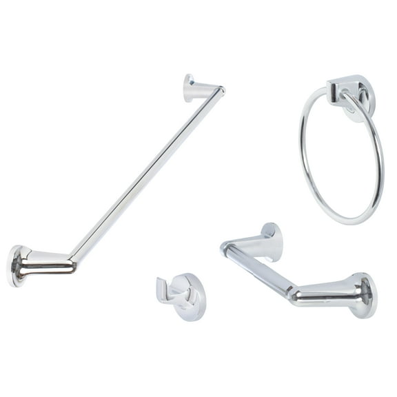 Sure-Loc Sa-Set-Ph2 Sierra 4 Piece Bathroom Package - Chrome