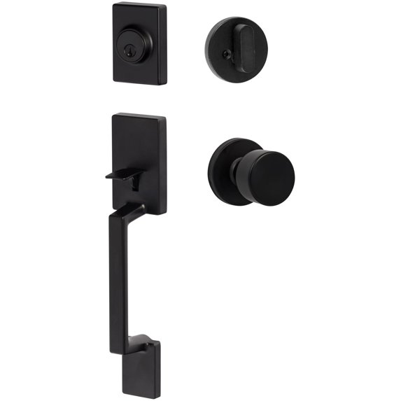 Sure-Loc SH507-R-BG-RD FBL Stockholm Sectional Single Cylinder Keyed Entry Handleset -
