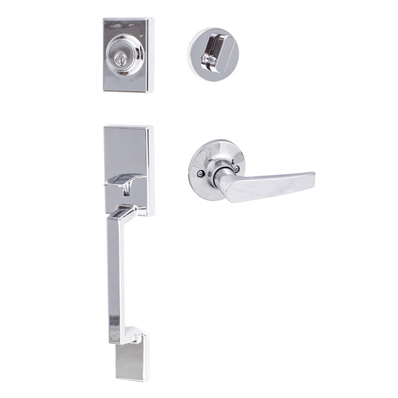 Sure-Loc Sh507-R-Cd Stockholm Sectional Single Cylinder Keyed Entry Handleset - Chrome