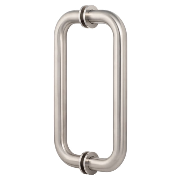 Sure-Loc SHR-1 32D C Shape 8" Center To Center Back To Back Shower Door Handle Pull Set -