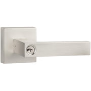 Sure-Loc SN107-SQ 15 Siena Keyed Entry Door Lever Set - Nickel