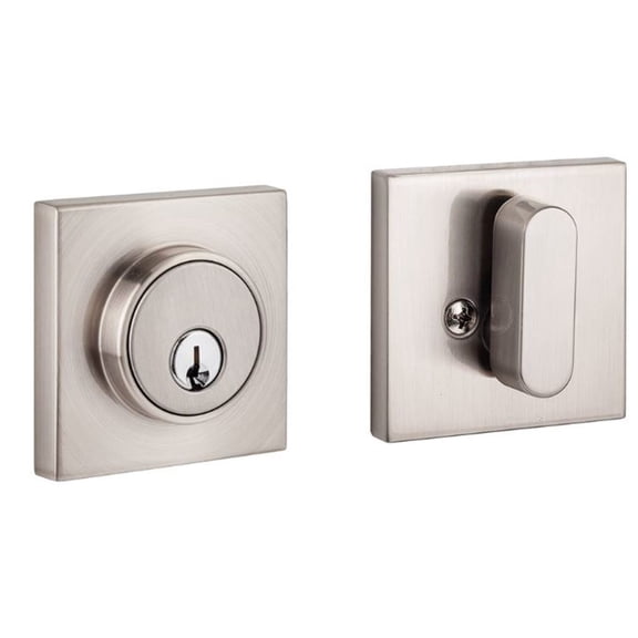 Sure-Loc Square Modern Deadbolt Grey Satin
