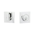 thumbnail image 1 of Sure-Loc Square Modern Deadbolt Silver Chrome Finish, 1 of 4