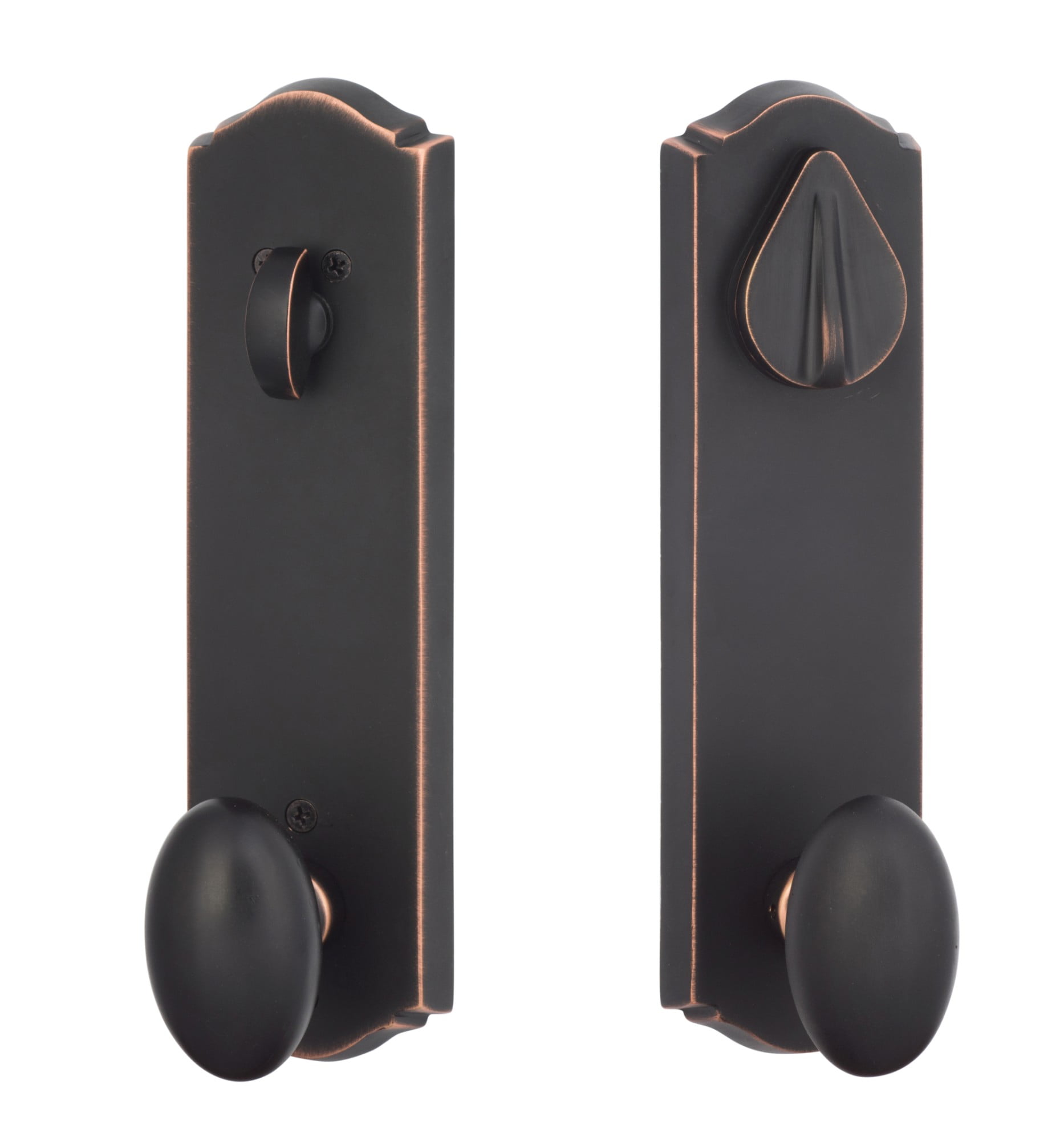 Sure-Loc SR107-DB 11P Slickrock Passage & Privacy Door Knob Set - Bronze